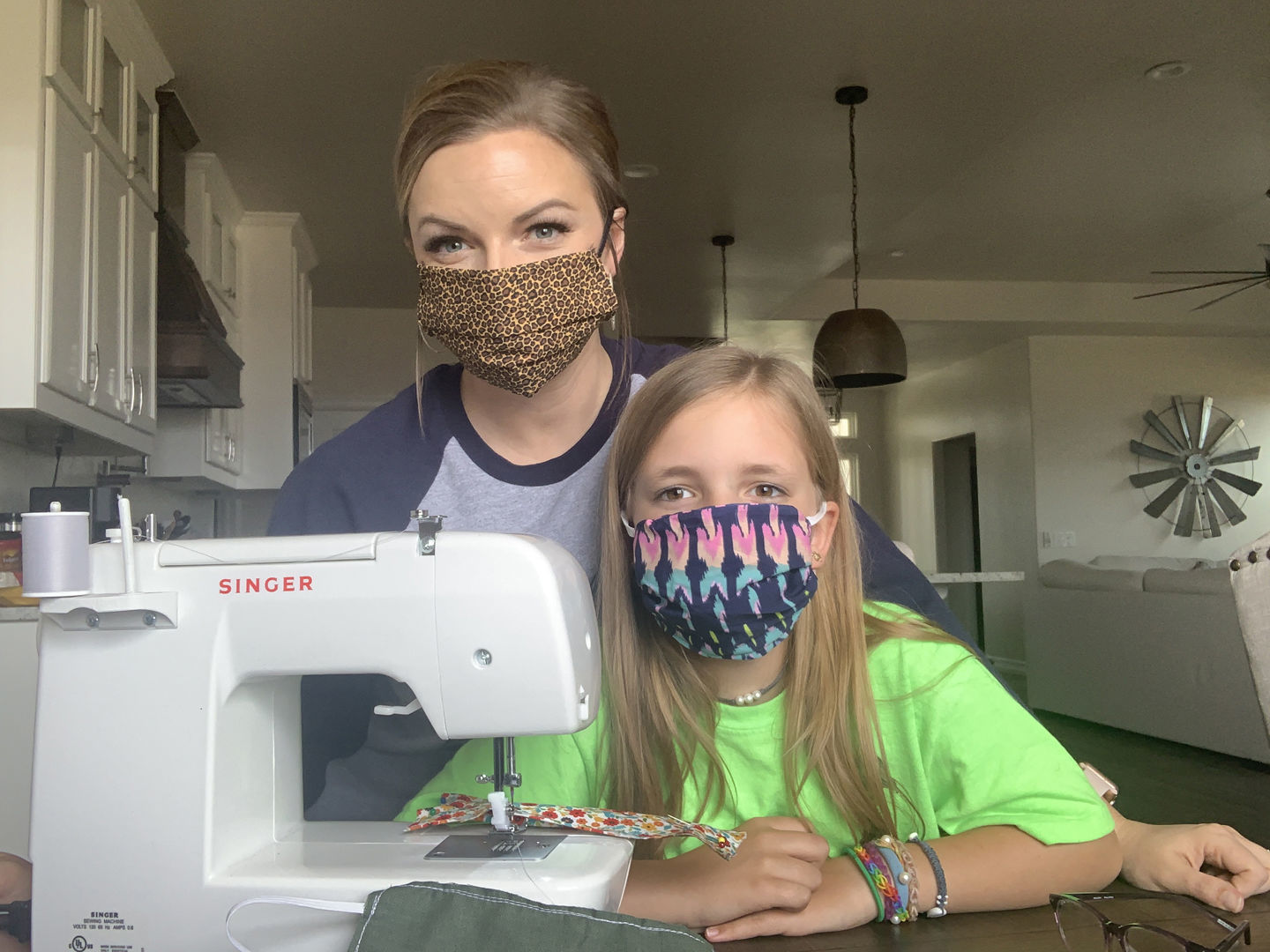 Look for the helpers: Mask maker